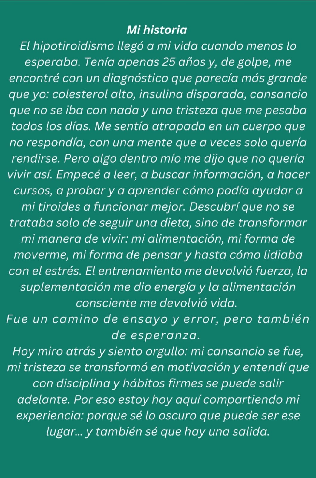 Alimentá tu mejor versión